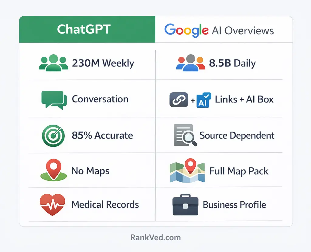 ChatGPT vs Google The Full Data Comparison for Healthcare