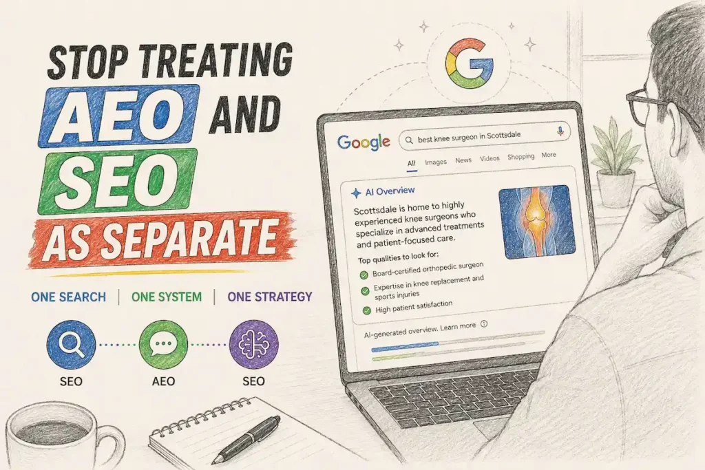 Google Message to Marketers Stop Treating AEO and AI SEO as Separate
